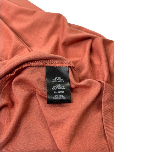 TORRID HI-LOW SKATER MINI DRESS - SUPER SOFT RUSTY BROWN SZ - Picture 9 of 13